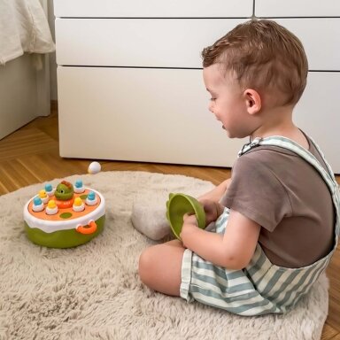 WOOPIE Vikrumo žaidimas Dinozaurų gaudymas 4in1 Katapulta
