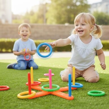 WOOPIE Vikrumo žaidimas SERSO FUN CIRCLE GAME 3+
