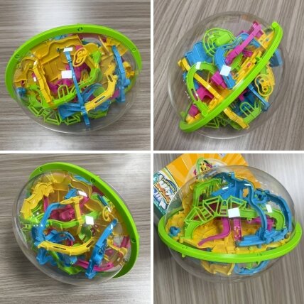 WOOPIE 3D 360 rutulinis labirintas – loginis ir vikrumo žaidimas 1 WOOPIE 3D 360 rutulinis labirintas – loginis ir vikrumo žaidimas 1