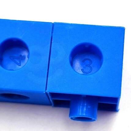WOOPIE 3D konstrukcinės kaladėlės Šešiakampiai 150 vnt. 5