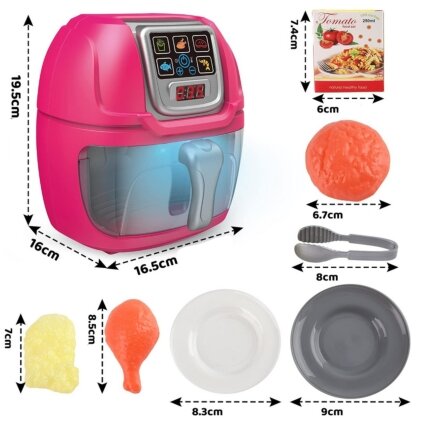 WOOPIE Air Fryer Interaktyvi gruzdintuvė mažiesiems virėjams 5