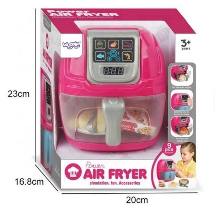 WOOPIE Air Fryer Interaktyvi gruzdintuvė mažiesiems virėjams 6 WOOPIE Air Fryer Interaktyvi gruzdintuvė mažiesiems virėjams 6
