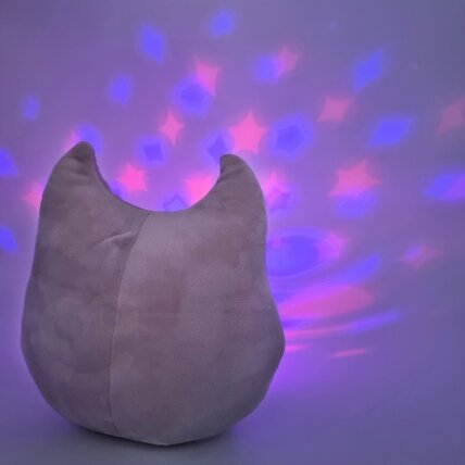 WOOPIE BABY Minkštas migdukas su projektoriumi 2in1 Pelėda – 10 lopšinių 1