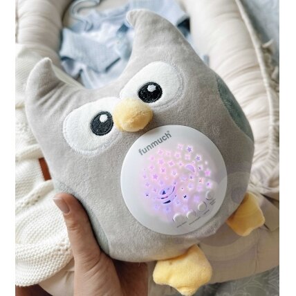 WOOPIE BABY Minkštas migdukas su projektoriumi 2in1 Pelėda – 10 lopšinių 4