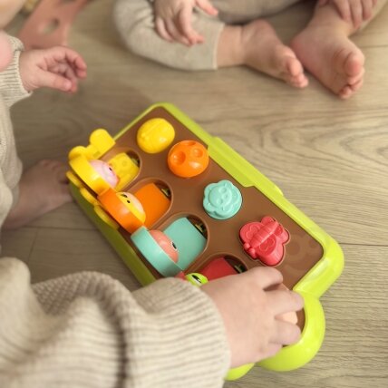 WOOPIE BABY edukacinis žaislas Iššokantys gyvūnėliai Linksmas ūkis POP-UP 2 WOOPIE BABY edukacinis žaislas Iššokantys gyvūnėliai Linksmas ūkis POP-UP 2