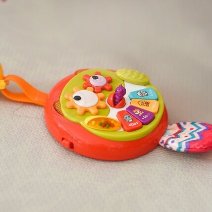 WOOPIE BABY Interaktyvus žaislas pelėdžiukas pianinukas su čežančia uodega 1 WOOPIE BABY Interaktyvus žaislas pelėdžiukas pianinukas su čežančia uodega 1