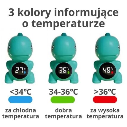 WOOPIE BABY Vandens temperatūros matavimo termometras, mėlynas 4 WOOPIE BABY Vandens temperatūros matavimo termometras, mėlynas 4