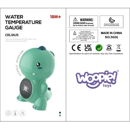 WOOPIE BABY Vandens temperatūros matavimo termometras, mėlynas 7 WOOPIE BABY Vandens temperatūros matavimo termometras, mėlynas 7