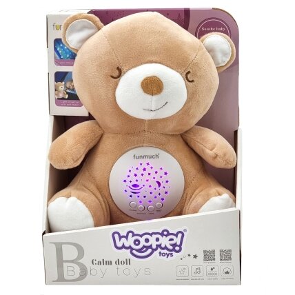 WOOPIE BABY Minkštas migdytojas-projektorius 2in1 Meškiukas – 10 lopšinių 9 WOOPIE BABY Minkštas migdytojas-projektorius 2in1 Meškiukas – 10 lopšinių 9