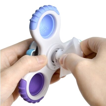 WOOPIE BABY Spinner sensorinis žaislas Raketa Ateivis UFO 3 vnt. 5 WOOPIE BABY Spinner sensorinis žaislas Raketa Ateivis UFO 3 vnt. 5