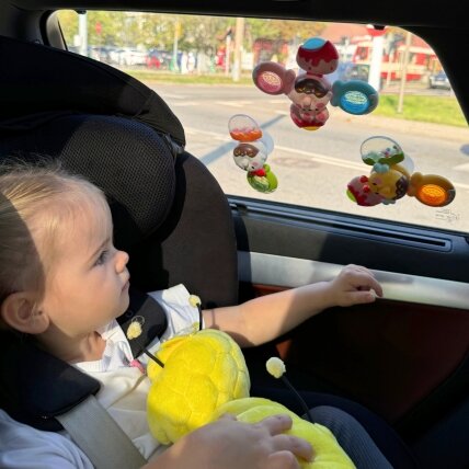 WOOPIE BABY Spinner sensorinis žaislas Bitė Viščiukas Triušis Keičiami 3 vnt. 4