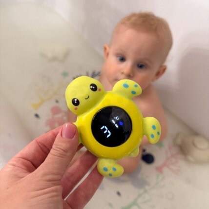 WOOPIE BABY 2in1 maudynių termometras vandens ir patalpos temperatūrai matuoti Vėžliukas 2 WOOPIE BABY 2in1 maudynių termometras vandens ir patalpos temperatūrai matuoti Vėžliukas 2
