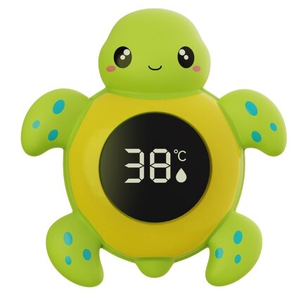 WOOPIE BABY 2in1 maudynių termometras vandens ir patalpos temperatūrai matuoti Vėžliukas 6