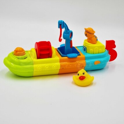 WOOPIE BABY vandens žaislas maudynėms – laivas 2 WOOPIE BABY vandens žaislas maudynėms – laivas 2
