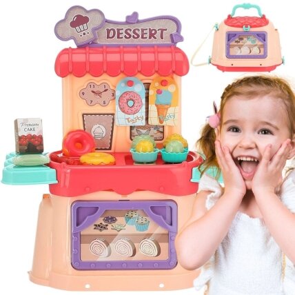 WOOPIE Konditerijos ir ledainės lagaminas 3in1 krepšys 25 el.