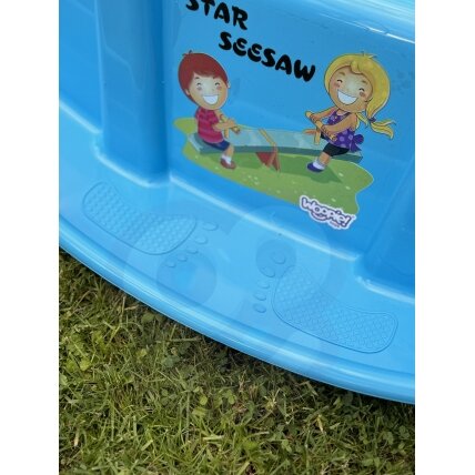 WOOPIE Daugiavietis supamasis STAR balansinės sūpynės mėlynos 4