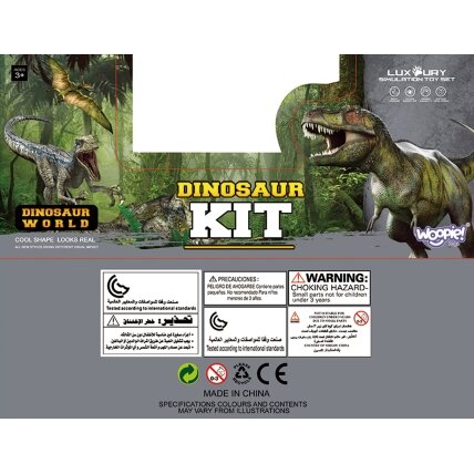 WOOPIE Didelis rinkinys Dinozaurų figūrėlės XXL + kilimėlis „Priešistorinis pasaulis“ 7 WOOPIE Didelis rinkinys Dinozaurų figūrėlės XXL + kilimėlis „Priešistorinis pasaulis“ 7