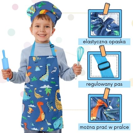 WOOPIE Dino mažojo virėjo rinkinys 11