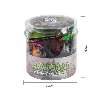 WOOPIE Dinozaurų figūrėlių rinkinys 34 vnt. 9 WOOPIE Dinozaurų figūrėlių rinkinys 34 vnt. 9
