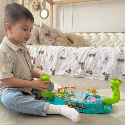 WOOPIE Dinozaurų mūšis Vikrumo žaidimas Šaudyklė 2 WOOPIE Dinozaurų mūšis Vikrumo žaidimas Šaudyklė 2