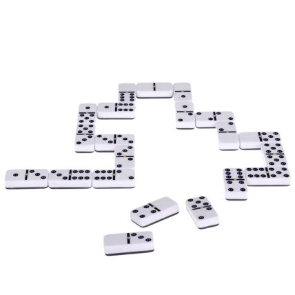 WOOPIE Domino klasikinis loginis žaidimas 28 kaladėlės 1 WOOPIE Domino klasikinis loginis žaidimas 28 kaladėlės 1