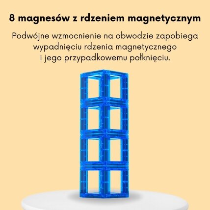 WOOPIE Erdvinės magnetinės kaladėlės Skaičių mokymasis 70 elementų 6 WOOPIE Erdvinės magnetinės kaladėlės Skaičių mokymasis 70 elementų 6