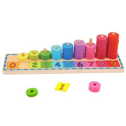 WOOPIE GREEN Montessori dėlionė skaičiavimo ir spalvų mokymuisi 56 el. 15 WOOPIE GREEN Montessori dėlionė skaičiavimo ir spalvų mokymuisi 56 el. 15