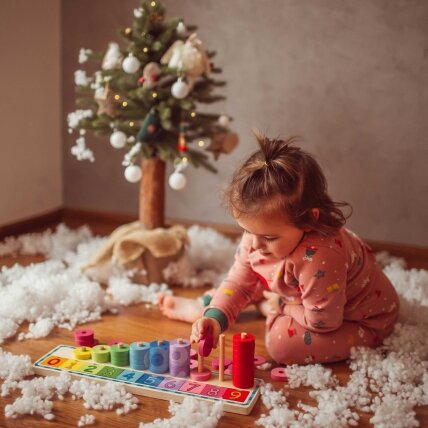 WOOPIE GREEN Montessori dėlionė skaičiavimo ir spalvų mokymuisi 56 el. 2 WOOPIE GREEN Montessori dėlionė skaičiavimo ir spalvų mokymuisi 56 el. 2