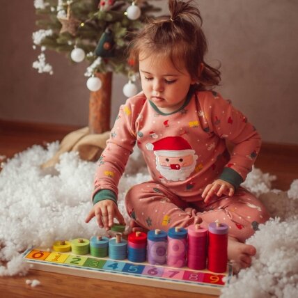 WOOPIE GREEN Montessori dėlionė skaičiavimo ir spalvų mokymuisi 56 el. 3 WOOPIE GREEN Montessori dėlionė skaičiavimo ir spalvų mokymuisi 56 el. 3