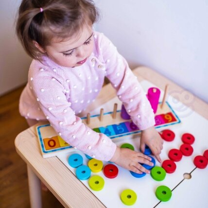 WOOPIE GREEN Montessori dėlionė skaičiavimo ir spalvų mokymuisi 56 el. 4 WOOPIE GREEN Montessori dėlionė skaičiavimo ir spalvų mokymuisi 56 el. 4