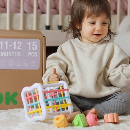 WOOPIE GREEN Dėžutė Box 5in1 Montessori edukacinė 11-12M FSC 5 WOOPIE GREEN Dėžutė Box 5in1 Montessori edukacinė 11-12M FSC 5