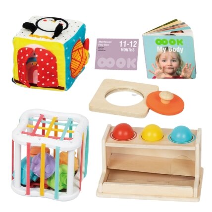 WOOPIE GREEN Dėžutė Box 5in1 Montessori edukacinė 11-12M FSC 7 WOOPIE GREEN Dėžutė Box 5in1 Montessori edukacinė 11-12M FSC 7