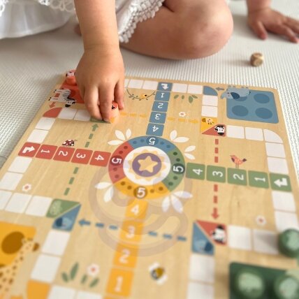 WOOPIE GREEN Loginiai stalo žaidimai 2in1 Ludo (kinų šaškės) + Gyvatės ir kopėčios 4 WOOPIE GREEN Loginiai stalo žaidimai 2in1 Ludo (kinų šaškės) + Gyvatės ir kopėčios 4