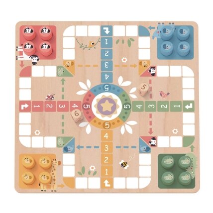 WOOPIE GREEN Loginiai stalo žaidimai 2in1 Ludo (kinų šaškės) + Gyvatės ir kopėčios 9 WOOPIE GREEN Loginiai stalo žaidimai 2in1 Ludo (kinų šaškės) + Gyvatės ir kopėčios 9