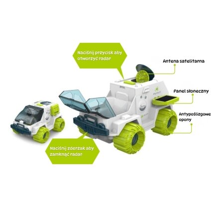WOOPIE Interaktyvus kosminis marsaeigis Space Set 6