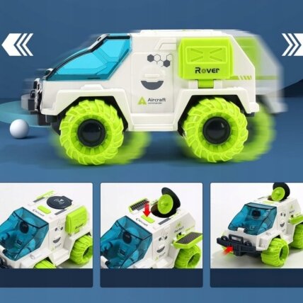 WOOPIE Interaktyvus kosminis marsaeigis Space Set 7
