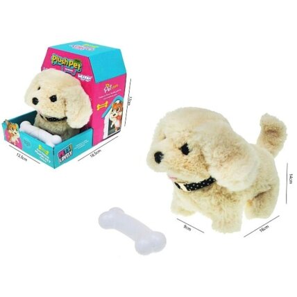 WOOPIE interaktyvus pliušinis šuniukas su kauliuku Bichon Golden Retriever 5 WOOPIE interaktyvus pliušinis šuniukas su kauliuku Bichon Golden Retriever 5
