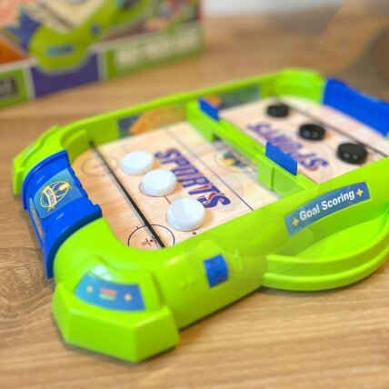 WOOPIE 2in1 vikrumo žaidimas Mini ledo ritulys ir lenktynės 3 WOOPIE 2in1 vikrumo žaidimas Mini ledo ritulys ir lenktynės 3
