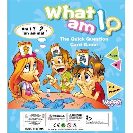 WOOPIE Kas aš esu? Atspėk Šeimos Pramoginis žaidimas 5 WOOPIE Kas aš esu? Atspėk Šeimos Pramoginis žaidimas 5