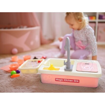 WOOPIE 2in1 virtuvinė plautuvė su maišytuvu ir vandeniu 9