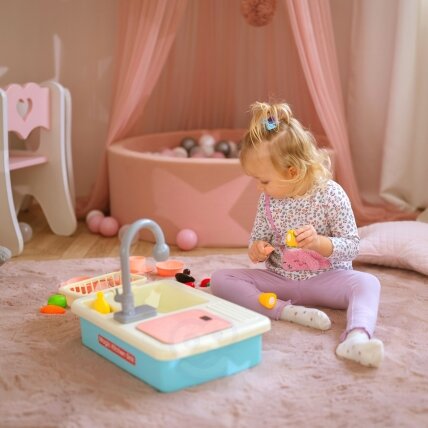 WOOPIE 2in1 plautuvė Virtuvė Maišytuvas su vandeniu Mėlyna 1 WOOPIE 2in1 plautuvė Virtuvė Maišytuvas su vandeniu Mėlyna 1