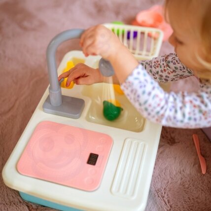 WOOPIE 2in1 plautuvė Virtuvė Maišytuvas su vandeniu Mėlyna 2