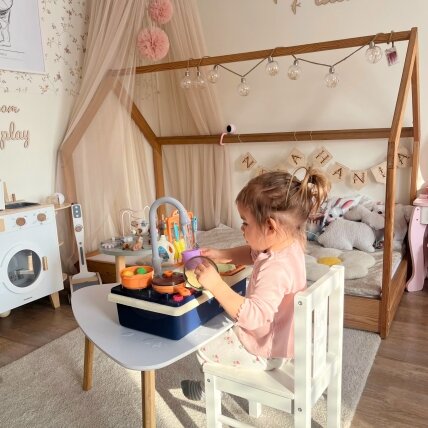 WOOPIE 2in1 vaikiška virtuvė su kriaukle 5 WOOPIE 2in1 vaikiška virtuvė su kriaukle 5