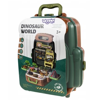 WOOPIE lagaminas Dinosaur World – edukacinis dinozaurų tyrinėtojo rinkinys 10 WOOPIE lagaminas Dinosaur World – edukacinis dinozaurų tyrinėtojo rinkinys 10