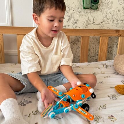 WOOPIE Lėktuvas Konstruktorius STEM kaladėlės 7 WOOPIE Lėktuvas Konstruktorius STEM kaladėlės 7