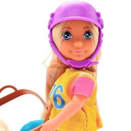 WOOPIE rinkinys lėlytė raitelė su arkliu 8 WOOPIE rinkinys lėlytė raitelė su arkliu 8