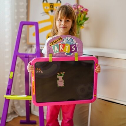 WOOPIE 3in1 magnetinė sausai valoma lenta su piešimu šviesa 1 WOOPIE 3in1 magnetinė sausai valoma lenta su piešimu šviesa 1