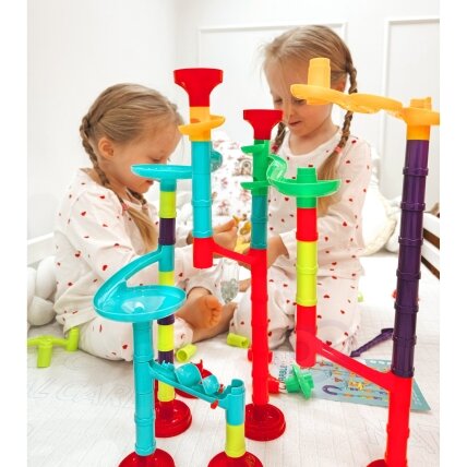 WOOPIE Rutuliukų trasa Kulodromas Spiralė rinkinys 113 el. 3 WOOPIE Rutuliukų trasa Kulodromas Spiralė rinkinys 113 el. 3