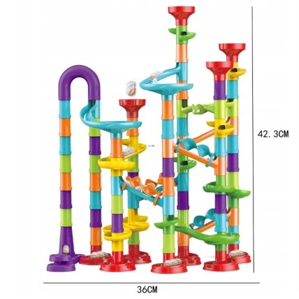 WOOPIE Rutuliukų trasa Kulodromas Spiralė rinkinys 113 el. 8