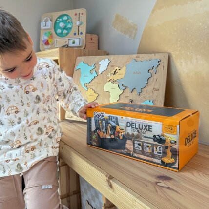 WOOPIE Mažojo meistruko įrankių rinkinys su suktuvu lagamine 39 el. 4